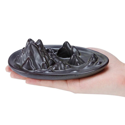 New Ornaments Incense Burner Ceramic Backflow Censer Backflow Aromatherapy Incense Censer Holder For Home Reading Room Ornaments